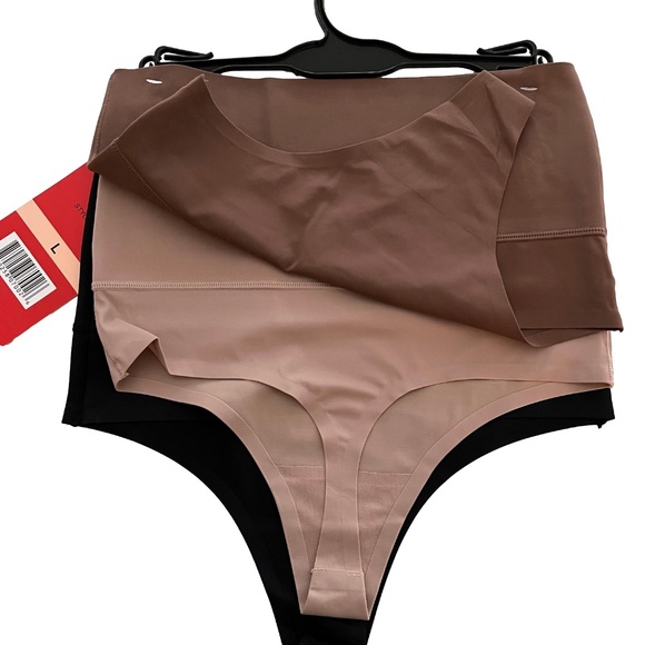 STRM LINE High Waisted Shaper Thong - 3 Pack - Various Sizes M/L/XL - Picture 5 of 5